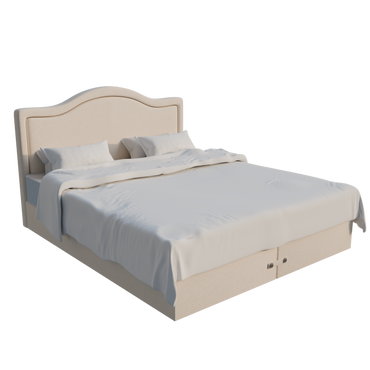 Swan Green Wave Divan