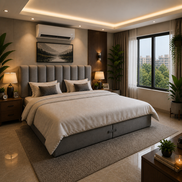 Harmony Strip Panel Divan