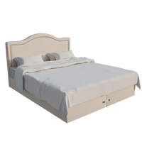 Swan Green Wave Divan